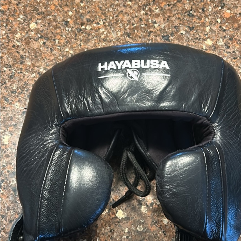 Hayabusa Black Boxing Headgear